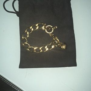Juicy couture choker and bracelet set